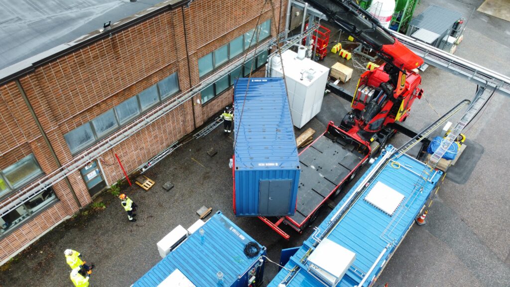 A Delivery at Bioruukki: The OUTFOX 80 kW Demonstration Takes Physical Shape